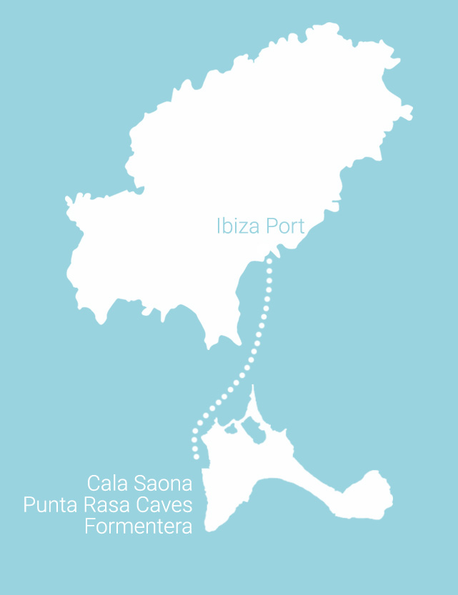 CALA SAONA & PUNTA RASA CAVES